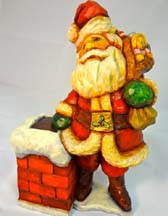 Santa By Chimney