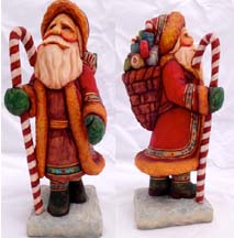 Old World Santa with Candy